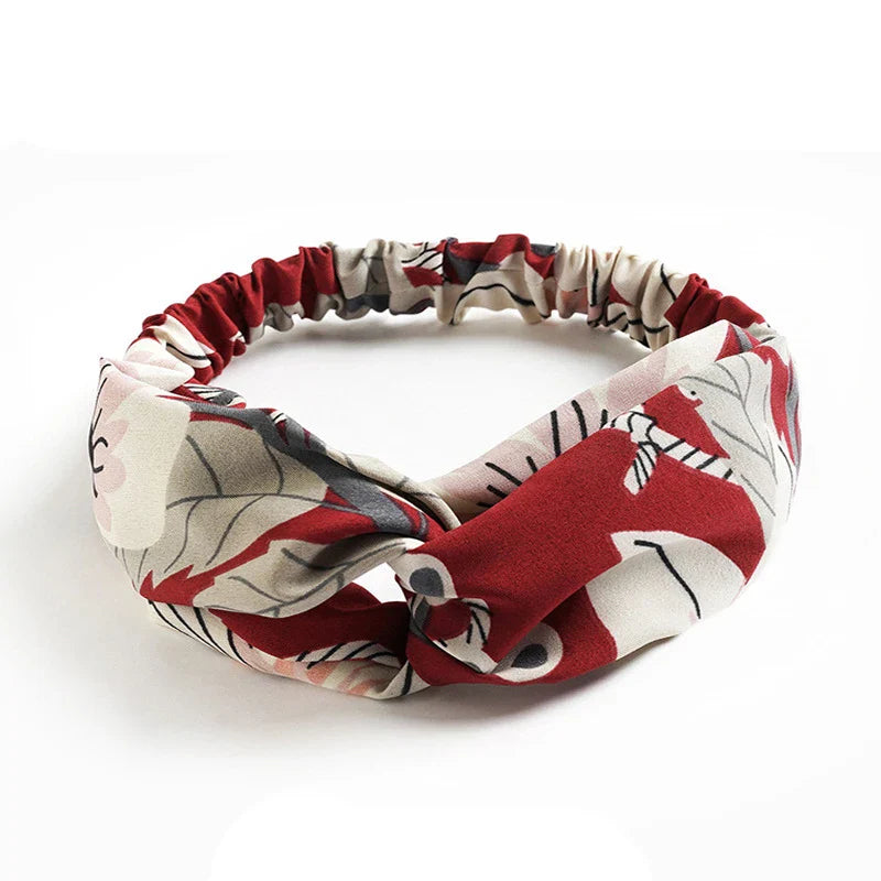 Bohemian Chic Headband – Soft Elastic Hair Tie