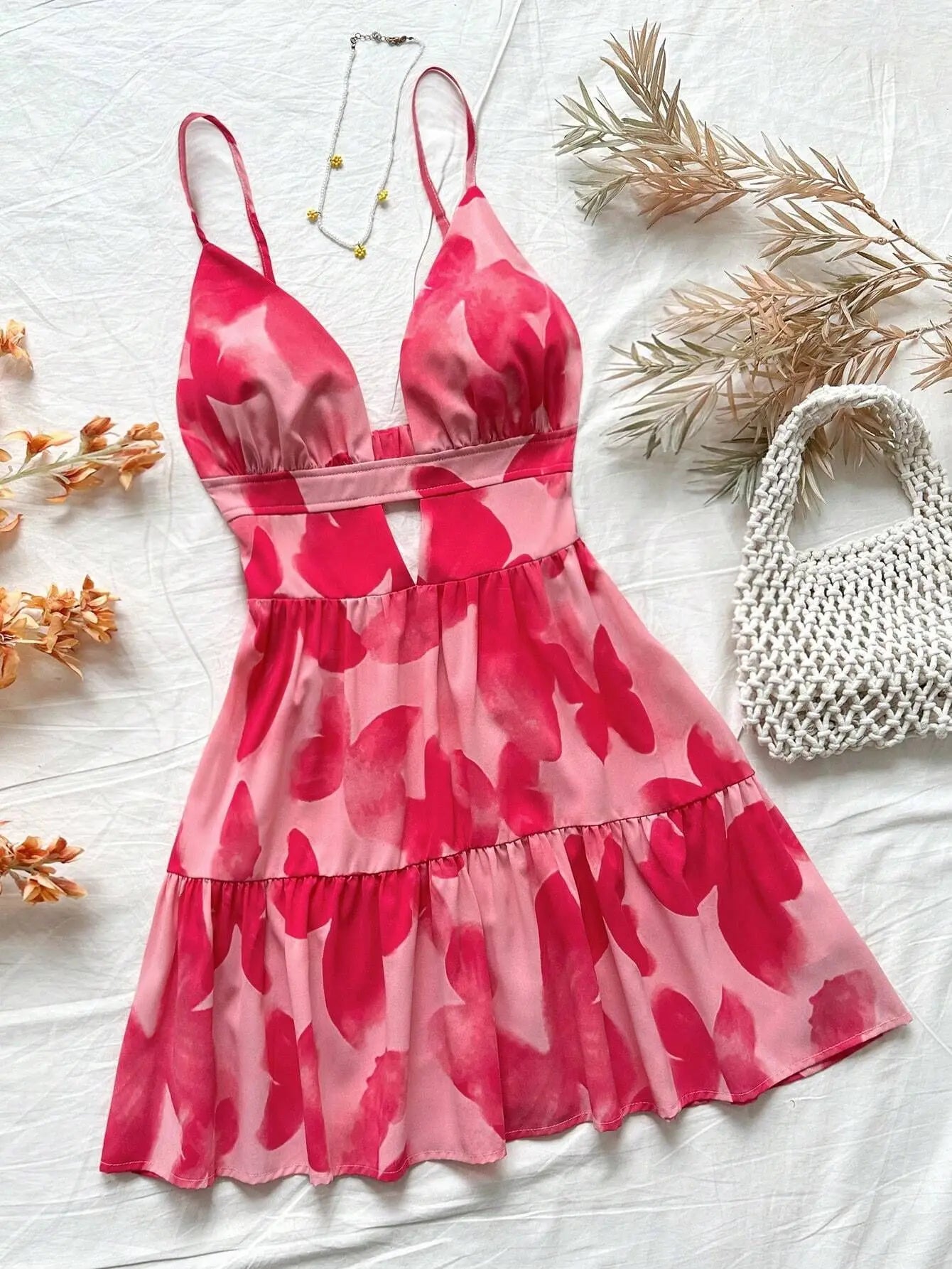 Sleeveless Leopard Print Sundress for Women Summer Wear - BritishElegance