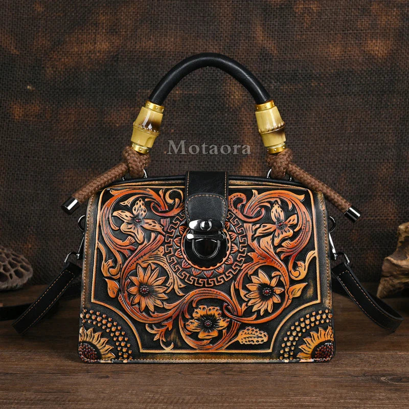 Classic Leather Look Crossbody Bag – Big Womens Shoulder Bag