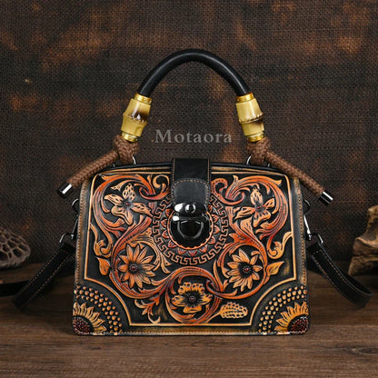 Classic Leather Look Crossbody Bag – Big Womens Shoulder Bag