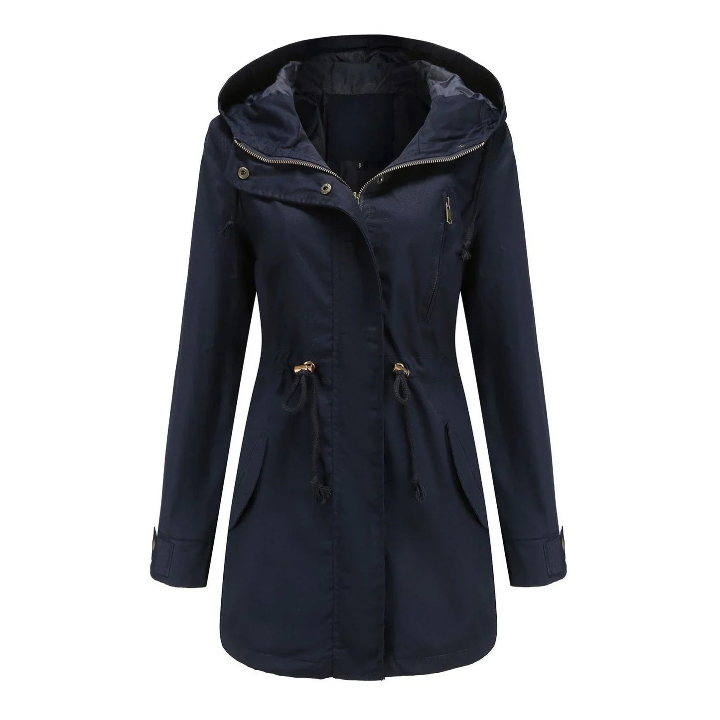 Waterproof Women's Parka Coat With Adjustable Fit