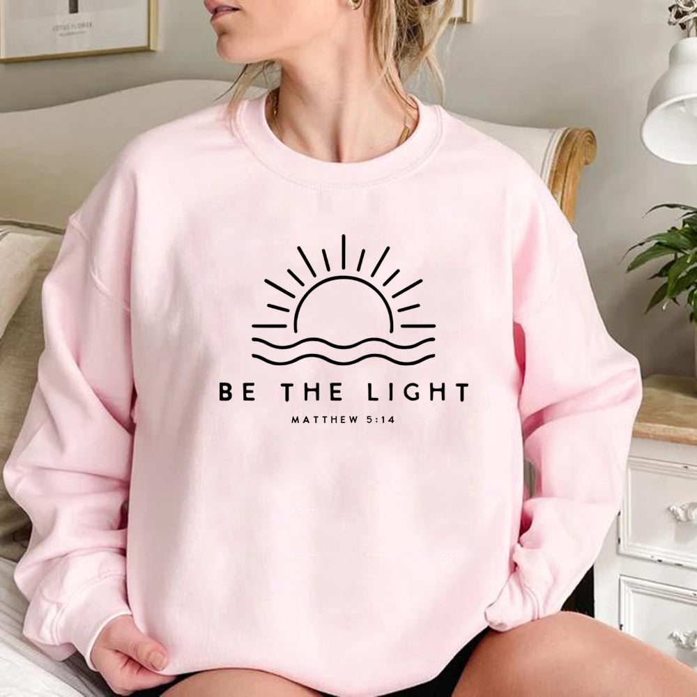 Cozy Women's Graphic Crew Neck Sweater
