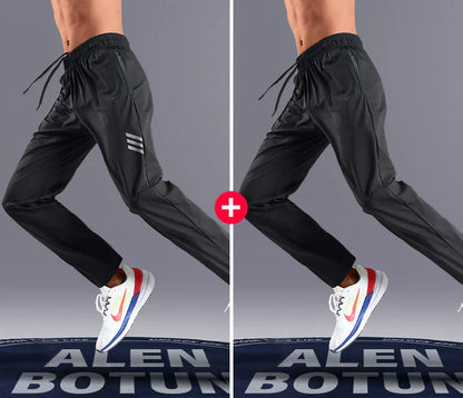 Breathable Athletic Men's Dry Fit Straight Leg Pants