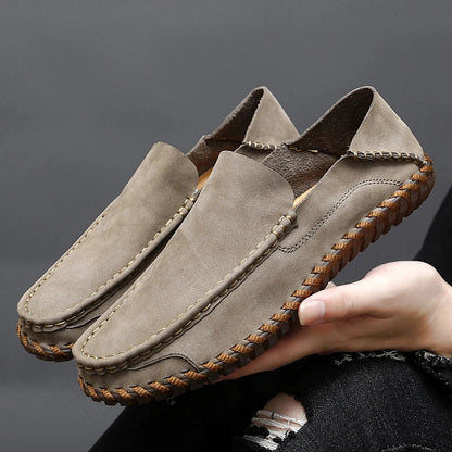 Bennett | Leather Loafers – Handmade Slip-On Shoes with Cushioned Comfort