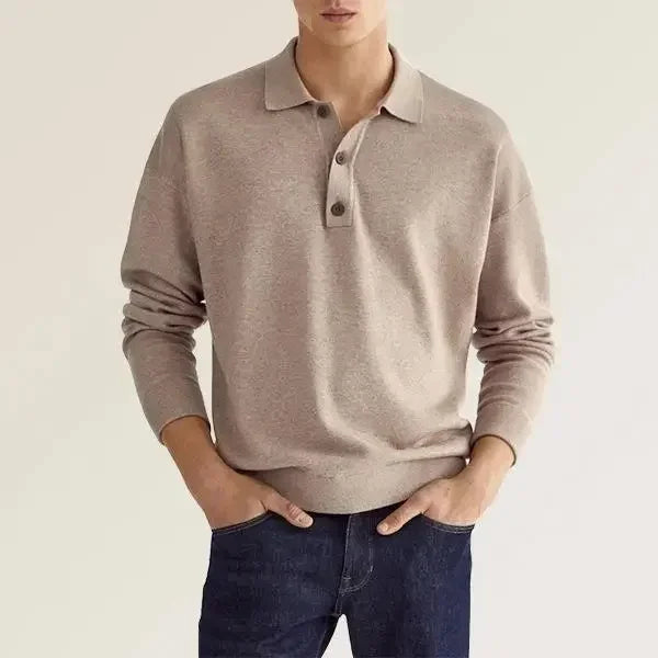 Classic Fit Men's Polo Shirt – Regular Fit Crew Neck Top