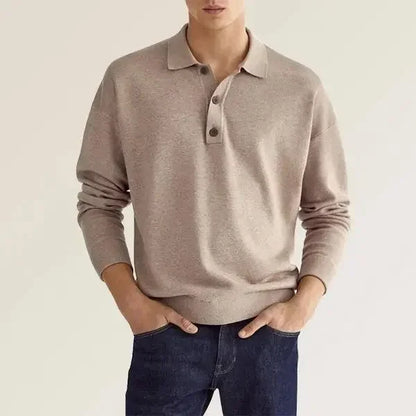 Classic Fit Men's Polo Shirt – Regular Fit Crew Neck Top