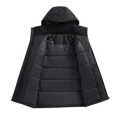 Cevori Casual Softshell Jacket with Hood