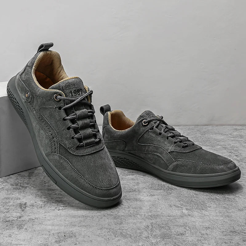 Luxury Leather Hiking Boots