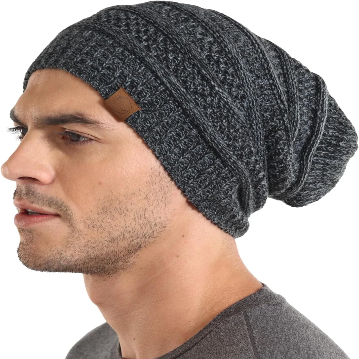 Warm Faux Fur Knit Hat