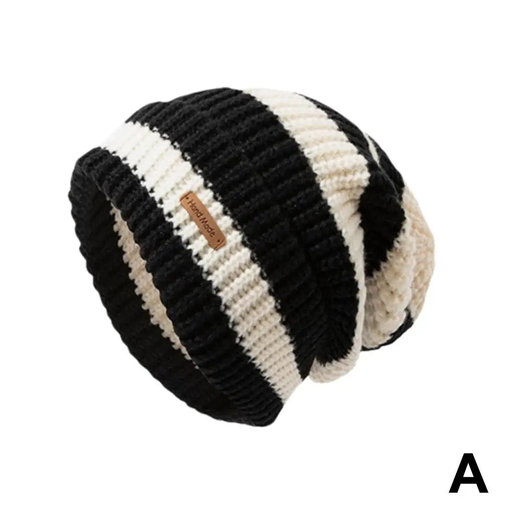 Warm Double Layer Fuzzy Winter Beanie