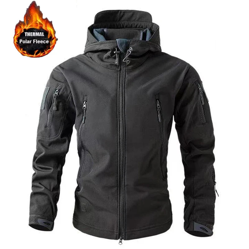 Warm Breathable Mens Waterproof Jacket