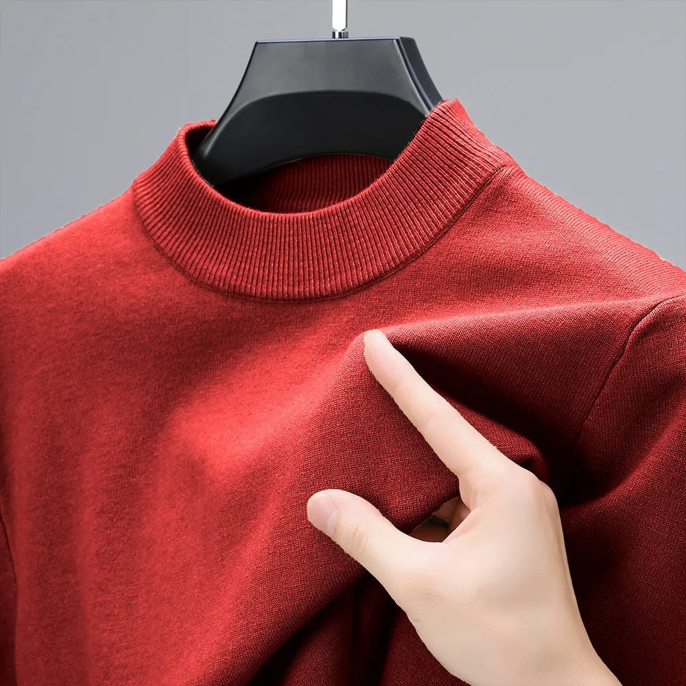 Classic Men's Pure Cashmere Crew Neck Sweater