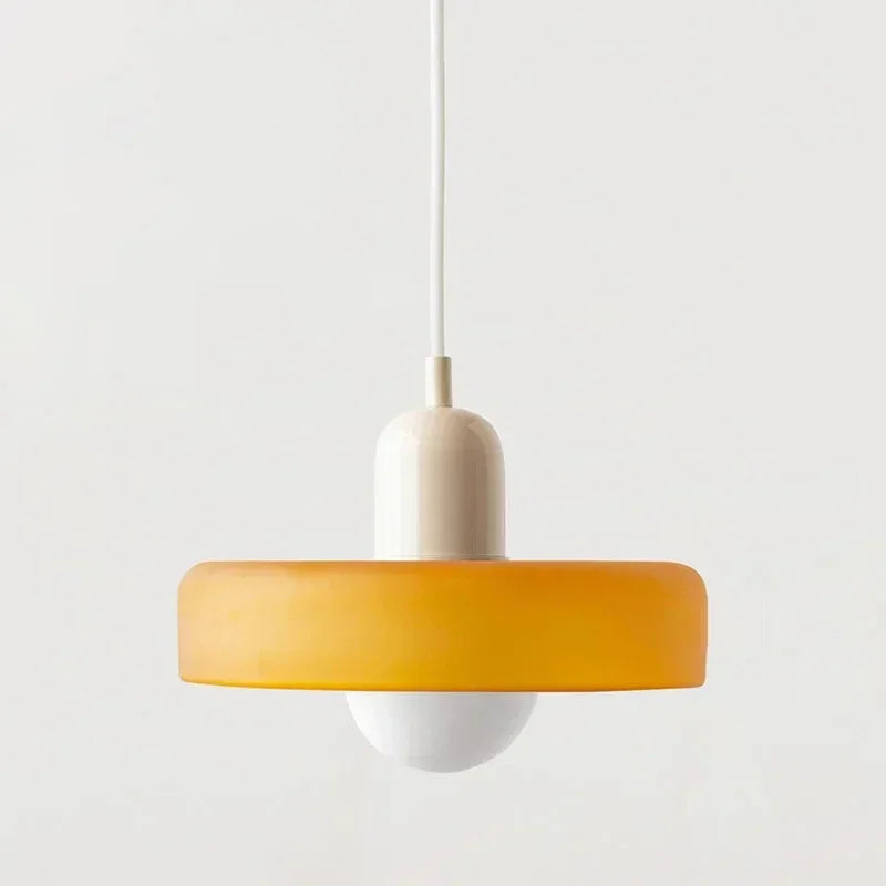 Luxury Glass Drop Pendant Light with LED