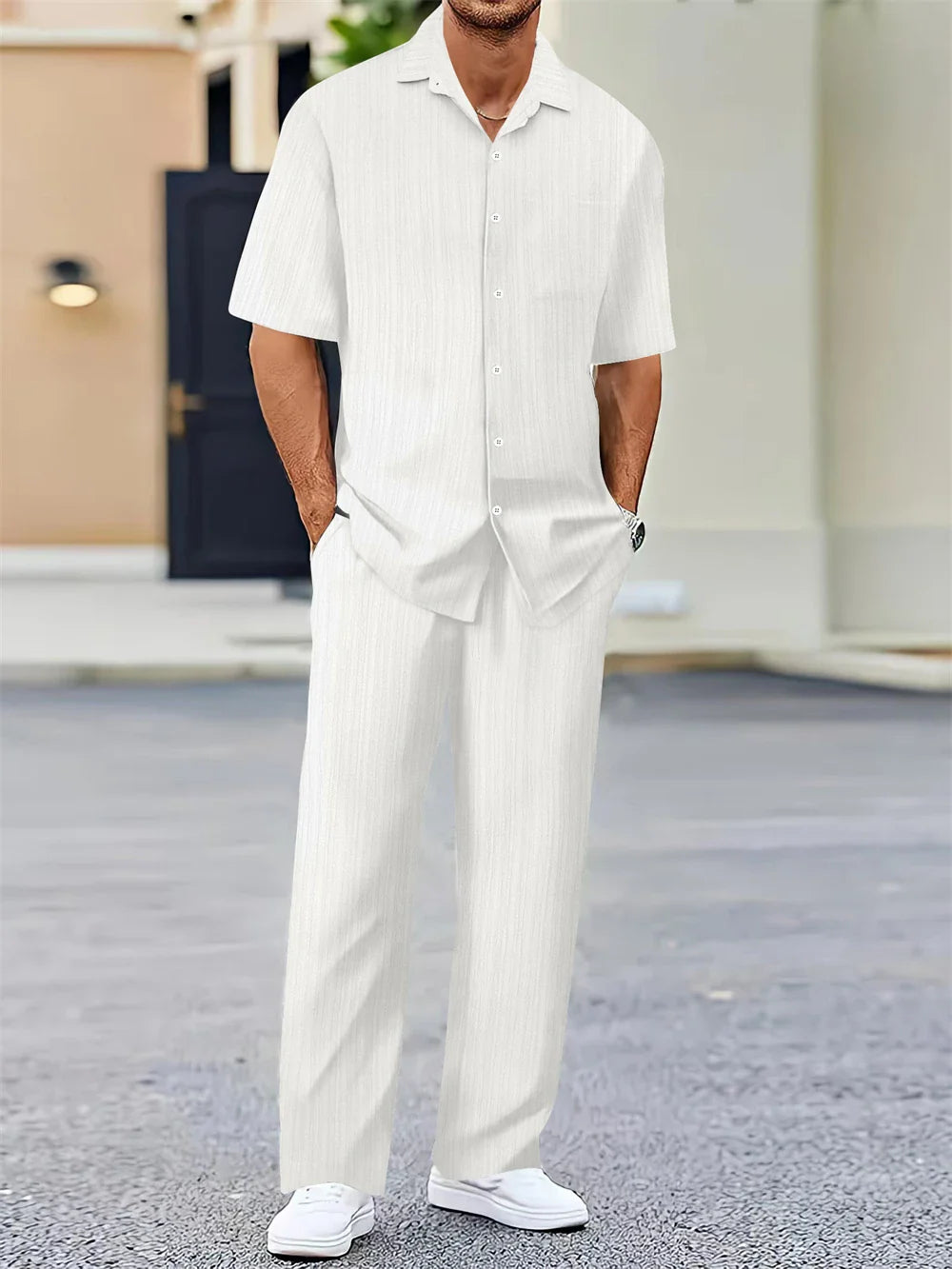 Men's Lightweight Office Wear Set