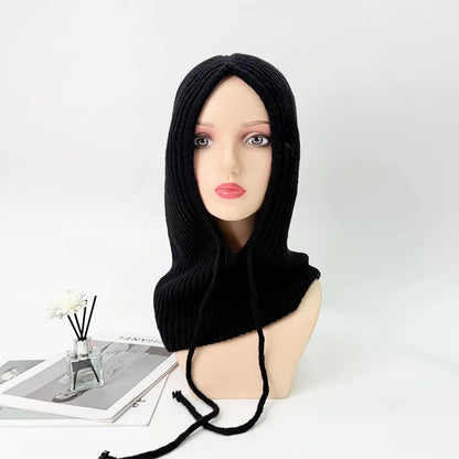 Warm Fleece Face Mask Hat