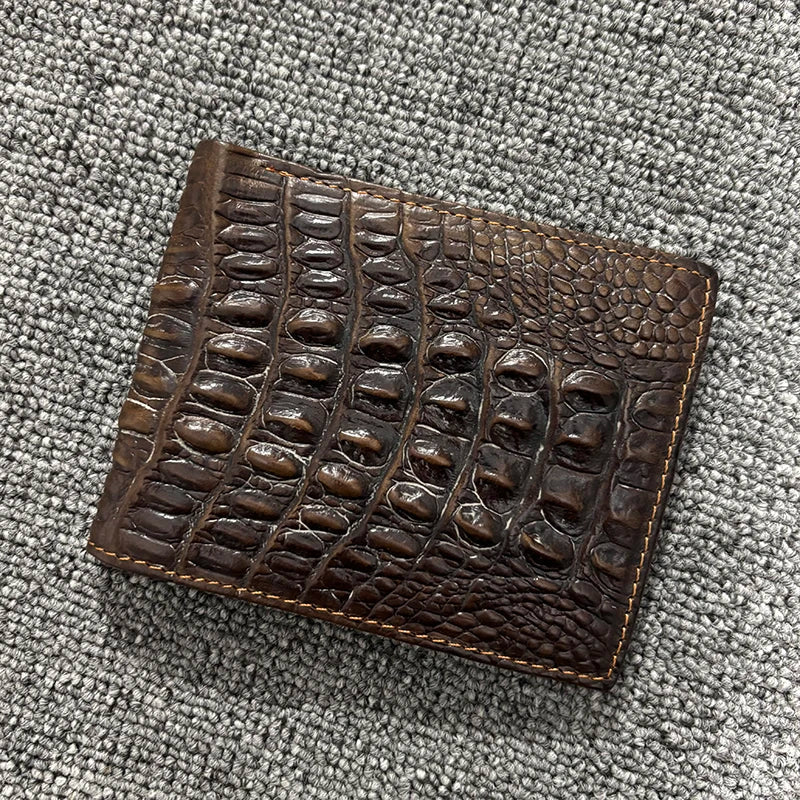 Classic Mythical Design Leather Wallet - BritishElegance