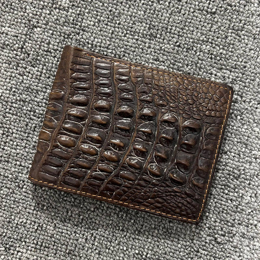 Classic Mythical Design Leather Wallet - BritishElegance