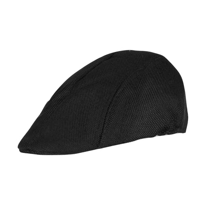 Classic Wool Newsboy Flat Cap - Traditional Unisex Hat