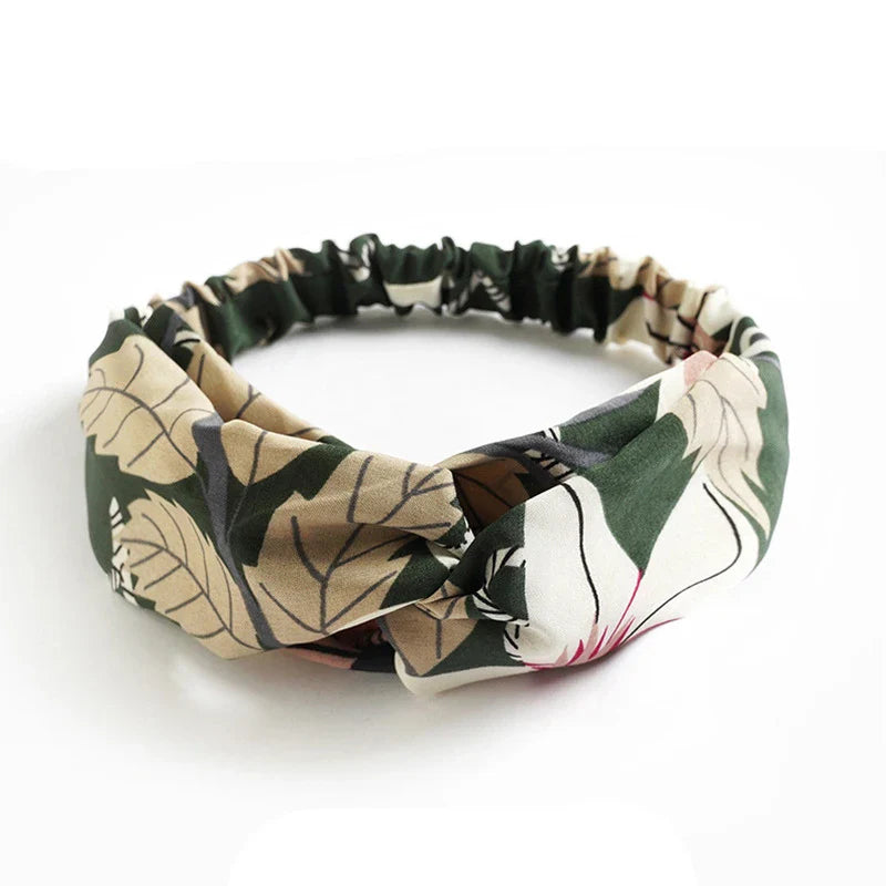 Bohemian Chic Headband – Soft Elastic Hair Tie
