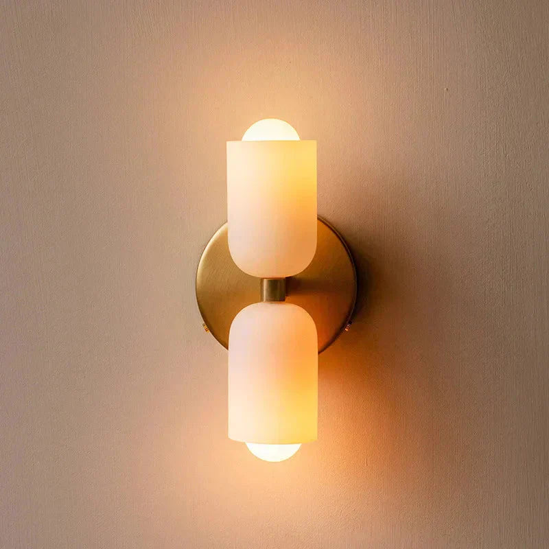 Simple White LED Wall Lamp - BritishElegance