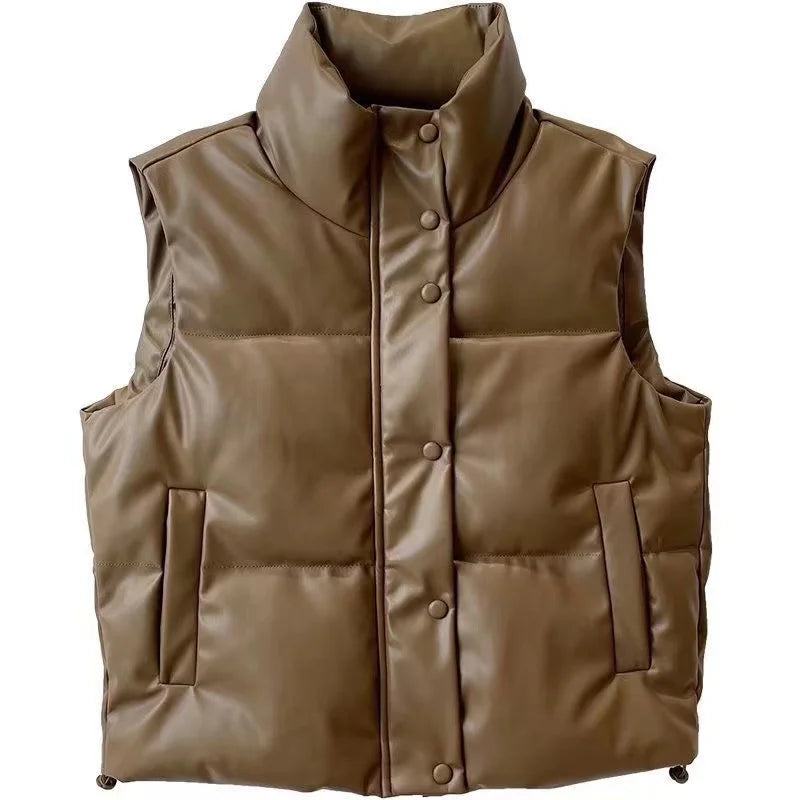 Warm Women's Quilted Down Vest