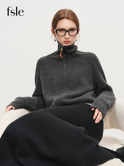 Warm Fleece Zipper Vest for Women - BritishElegance