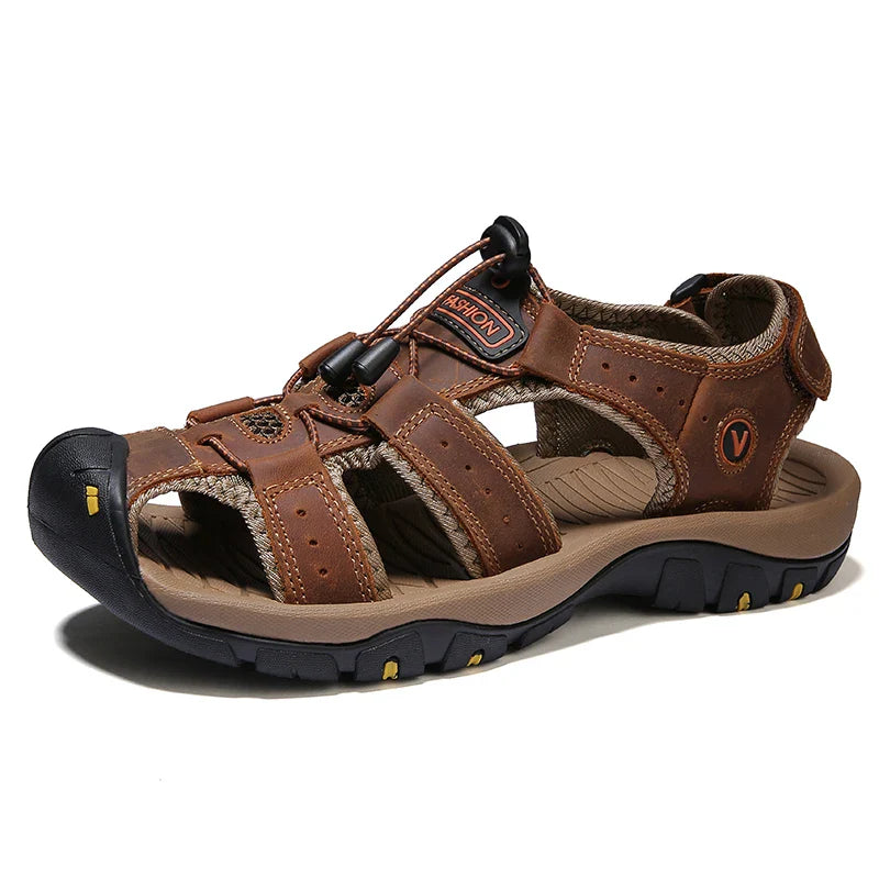 Breathable Leather Sandals