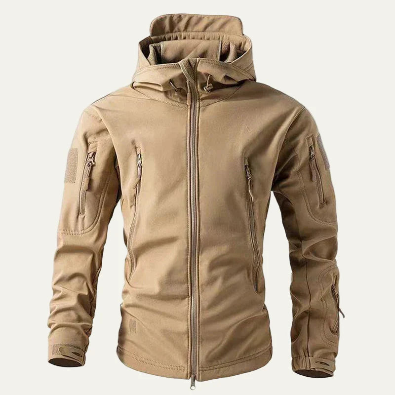 Men’s Tactical Softshell Hooded Jacket
