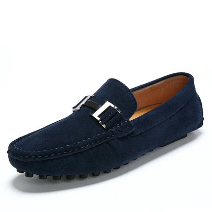Comfortable Suede Slip-On Loafers – Men’s Soft Leather Shoes