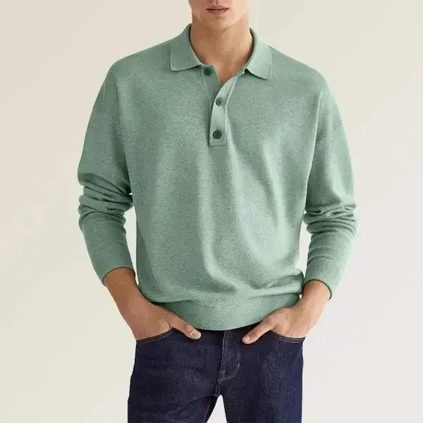 Classic Fit Men's Polo Shirt – Regular Fit Crew Neck Top