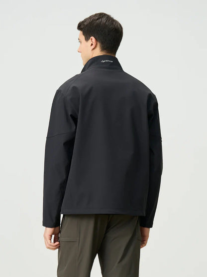 Mark – Black Bomber Jacket Men - Stylish Oversized | Outdoor Jacket