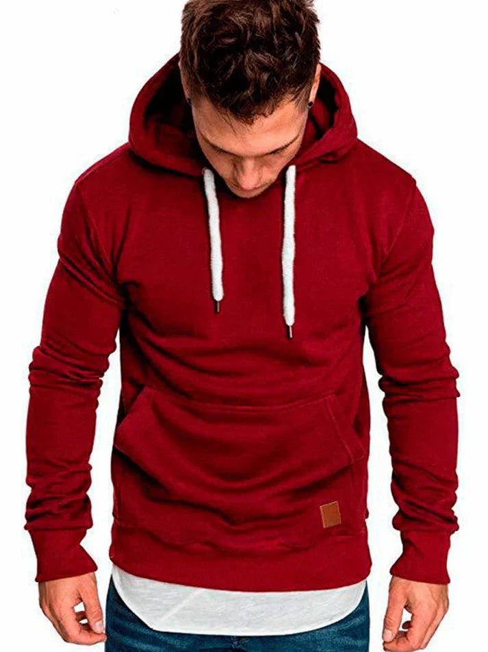 David men's casual hooded sweatshirt