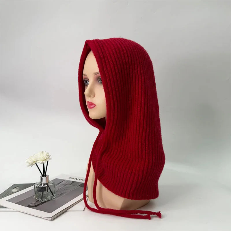 Warm Fleece Face Mask Hat
