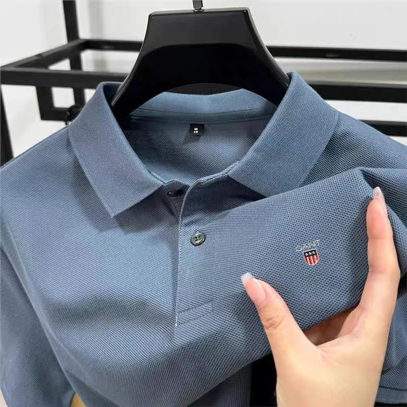 Classic Comfortable Men's Polo Shirt - Soft & Moisture Wicking