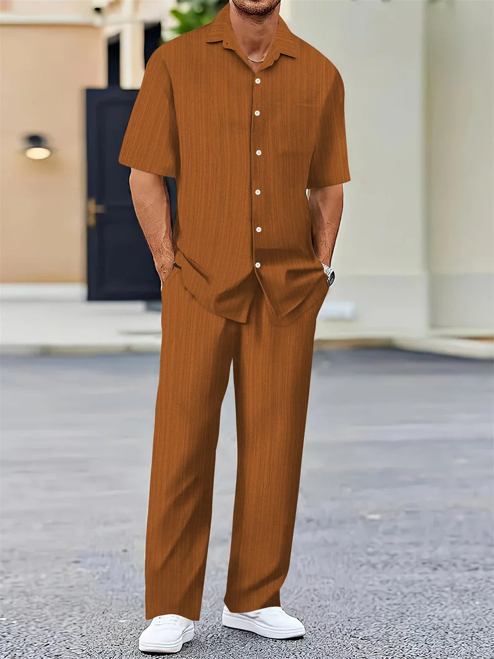 Men's Lightweight Office Wear Set