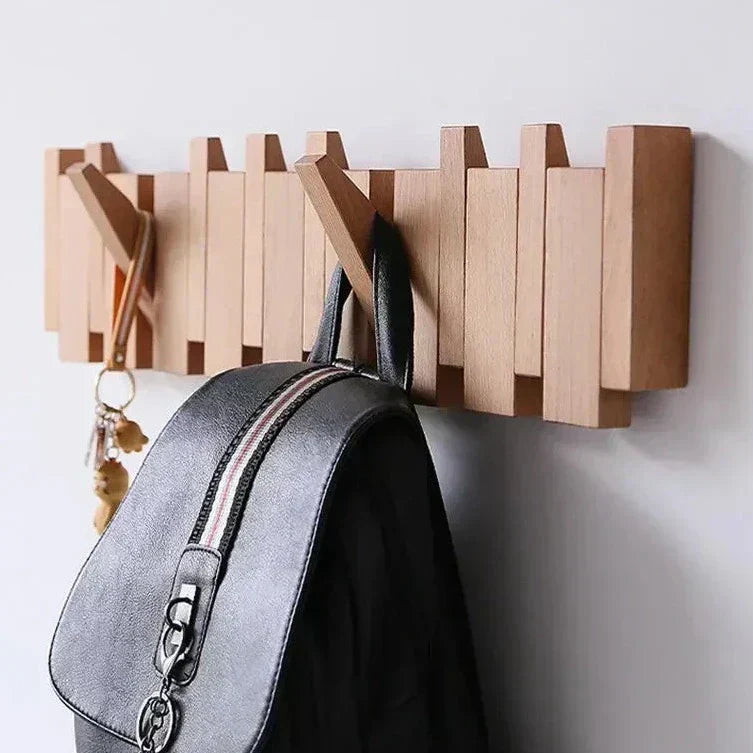 Natural Wood Piano Storage Rack in Beech or Walnut - BritishElegance