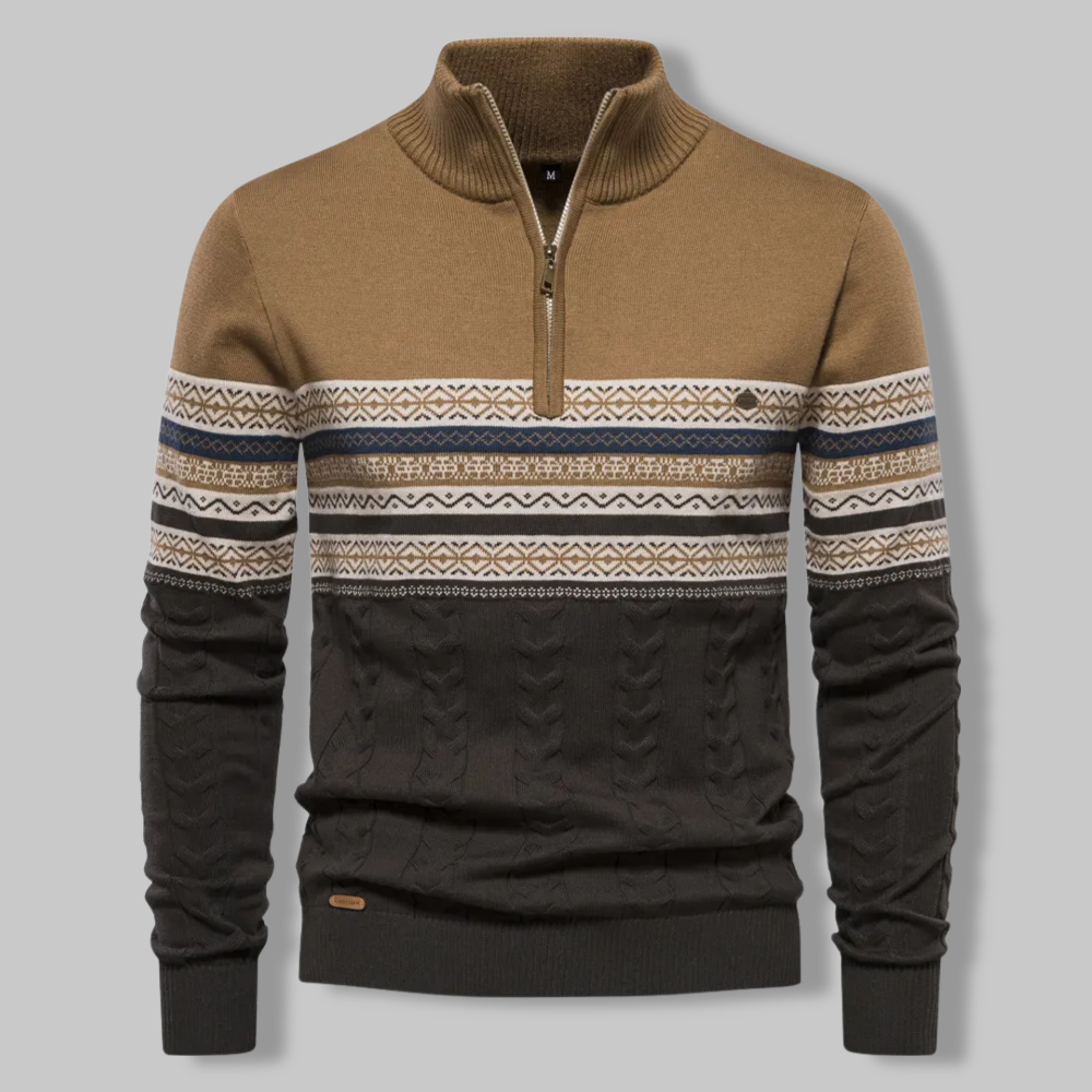 Classic Mens Winter Knit Sweater