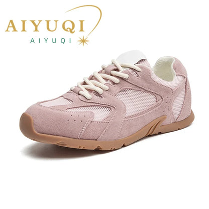 Classic Leather Vintage Sneakers for Women