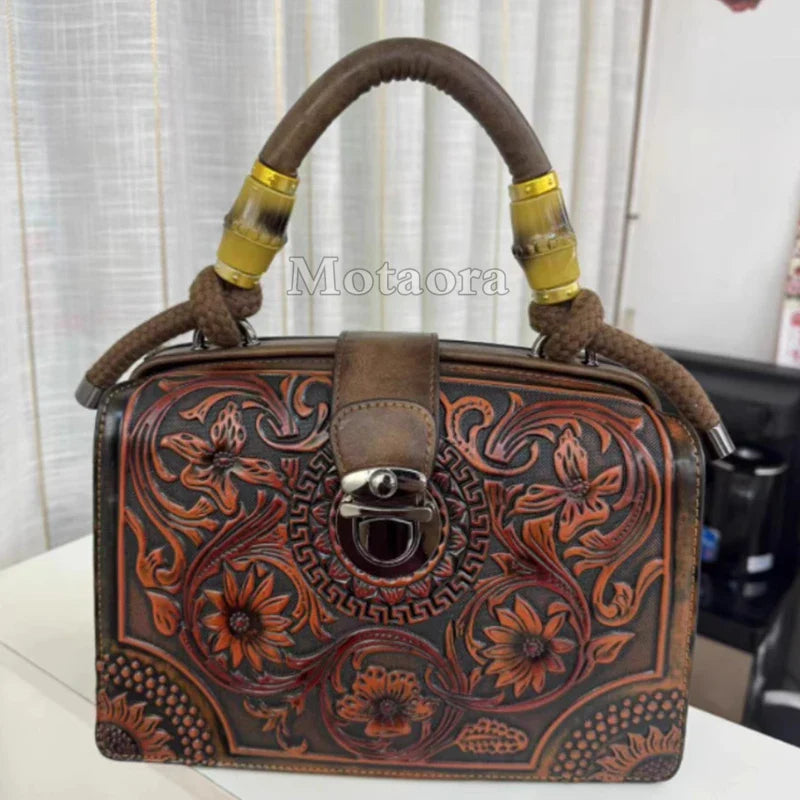 Classic Leather Look Crossbody Bag – Big Womens Shoulder Bag