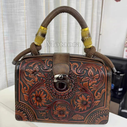 Classic Leather Look Crossbody Bag – Big Womens Shoulder Bag