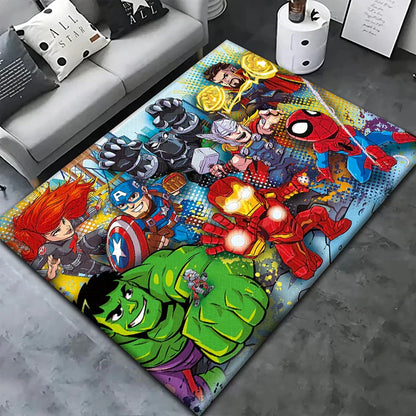 Colorful Kids Rug Soft Playroom Carpet for Bedrooms - BritishElegance