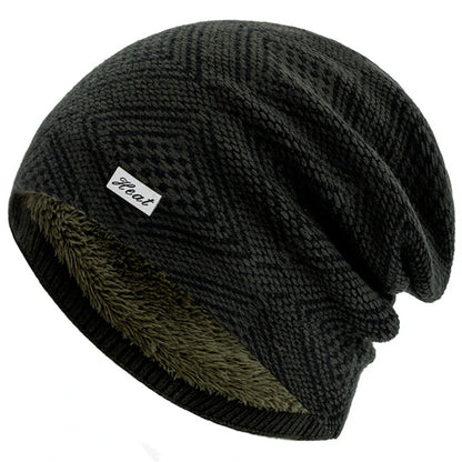 Warm Cable Knit Women's Slouch Beanie