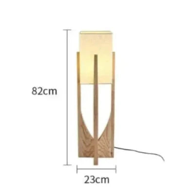 Rustic Wooden LED Pendant Light Natural Wood Tone