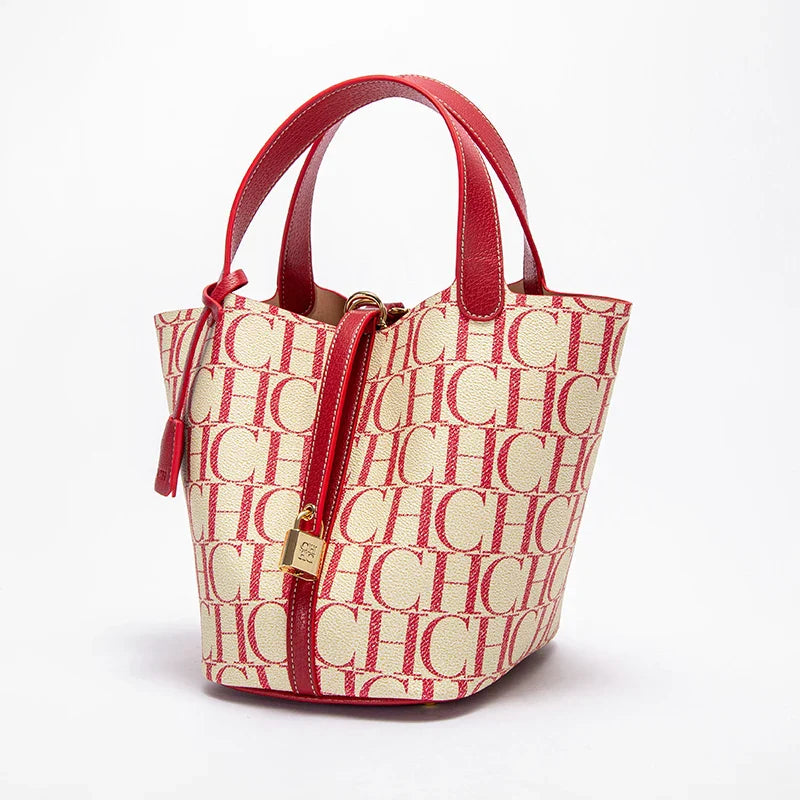 Stylish PVC Patterned Tote Bag for Women