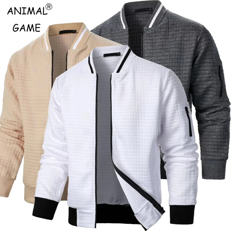 Classic Zip Up Sports Jacket - BritishElegance