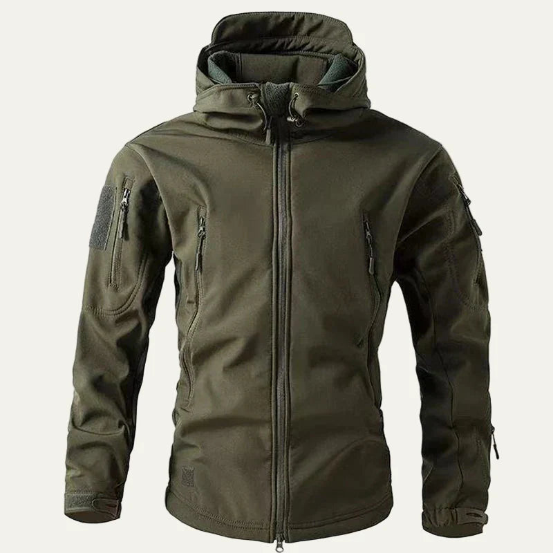 Men’s Tactical Softshell Hooded Jacket