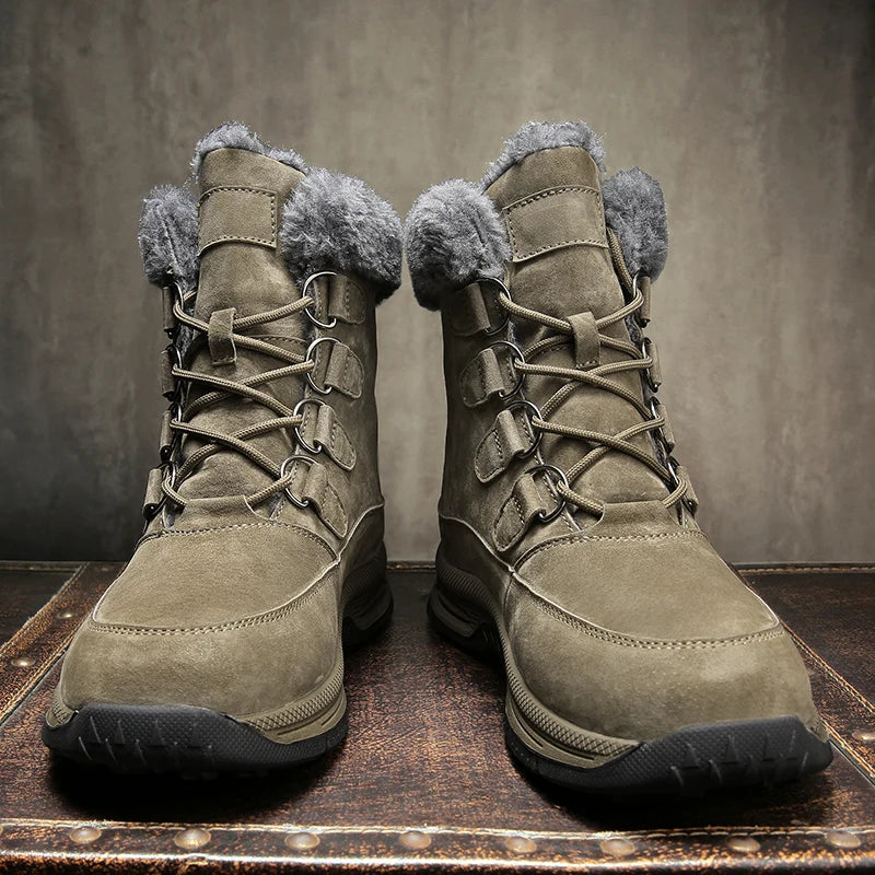 Waterproof Insulated Snow Boots - BritishElegance
