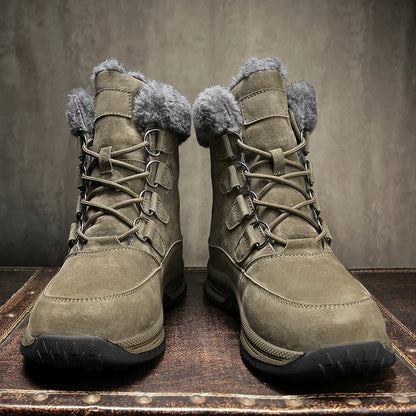 Waterproof Insulated Snow Boots - BritishElegance