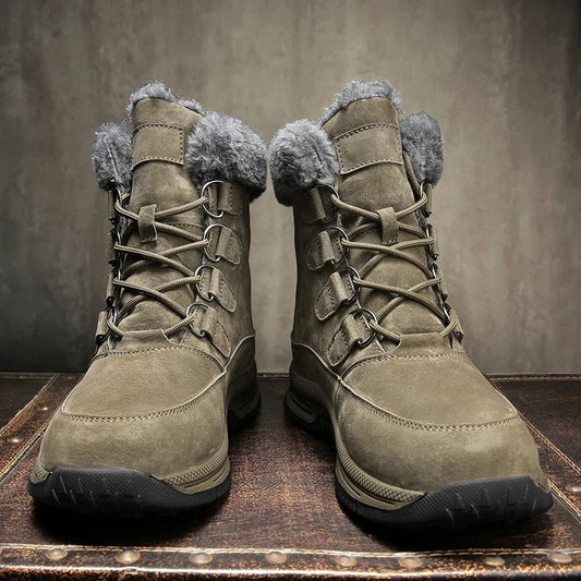 Waterproof Insulated Snow Boots - BritishElegance