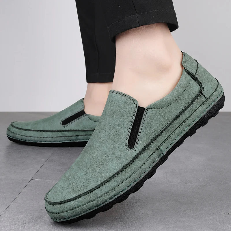 Larvis Genuine Leather Loafers